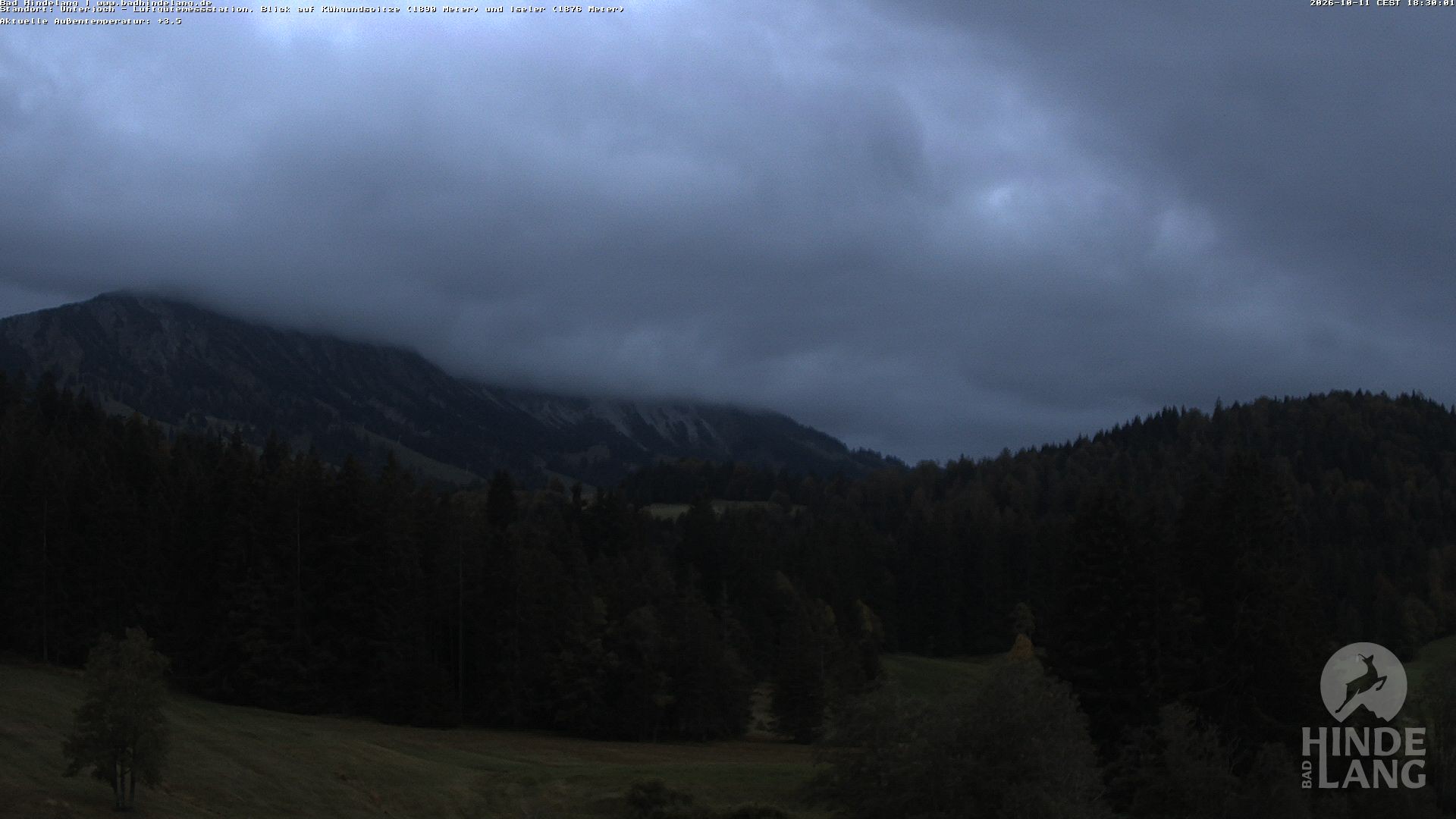 Archiv Foto Webcam Aussicht von der Region Unterjoch
