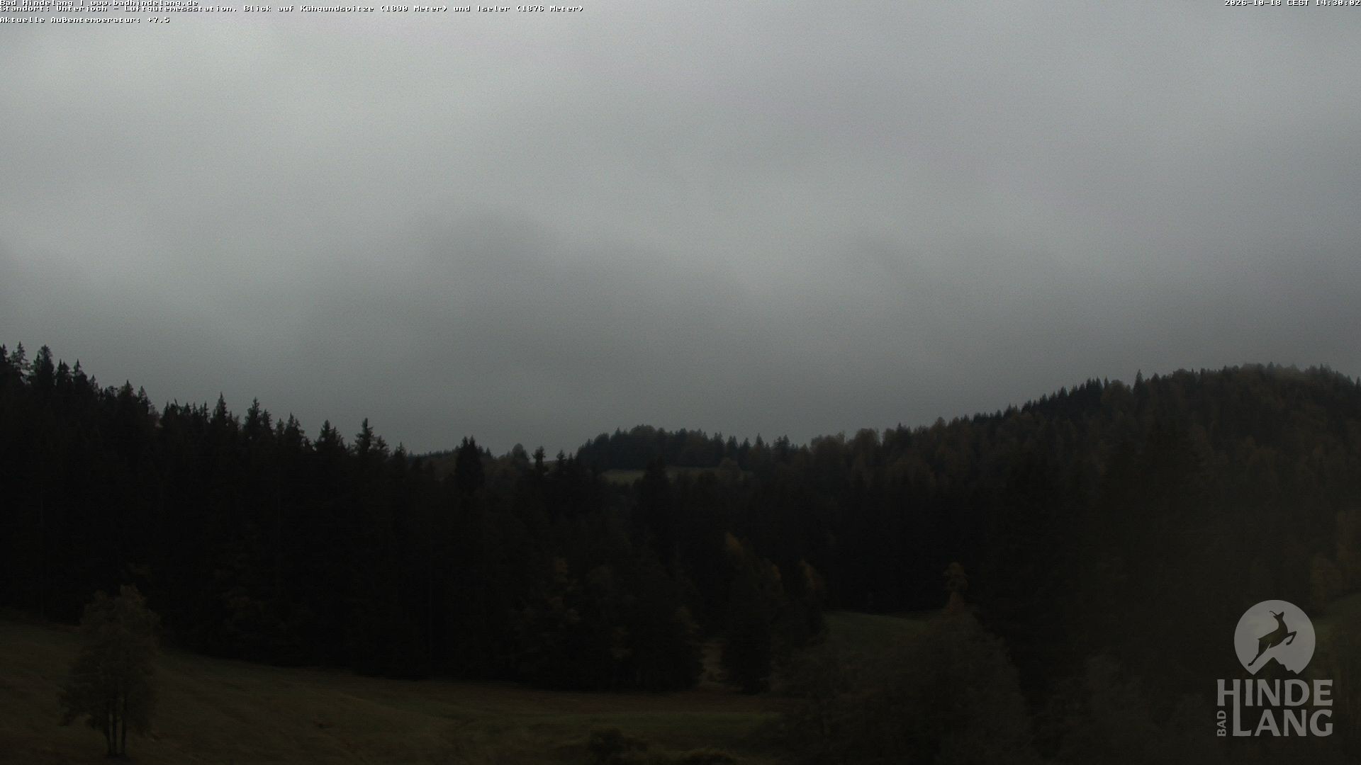 Archiv Foto Webcam Aussicht von der Region Unterjoch