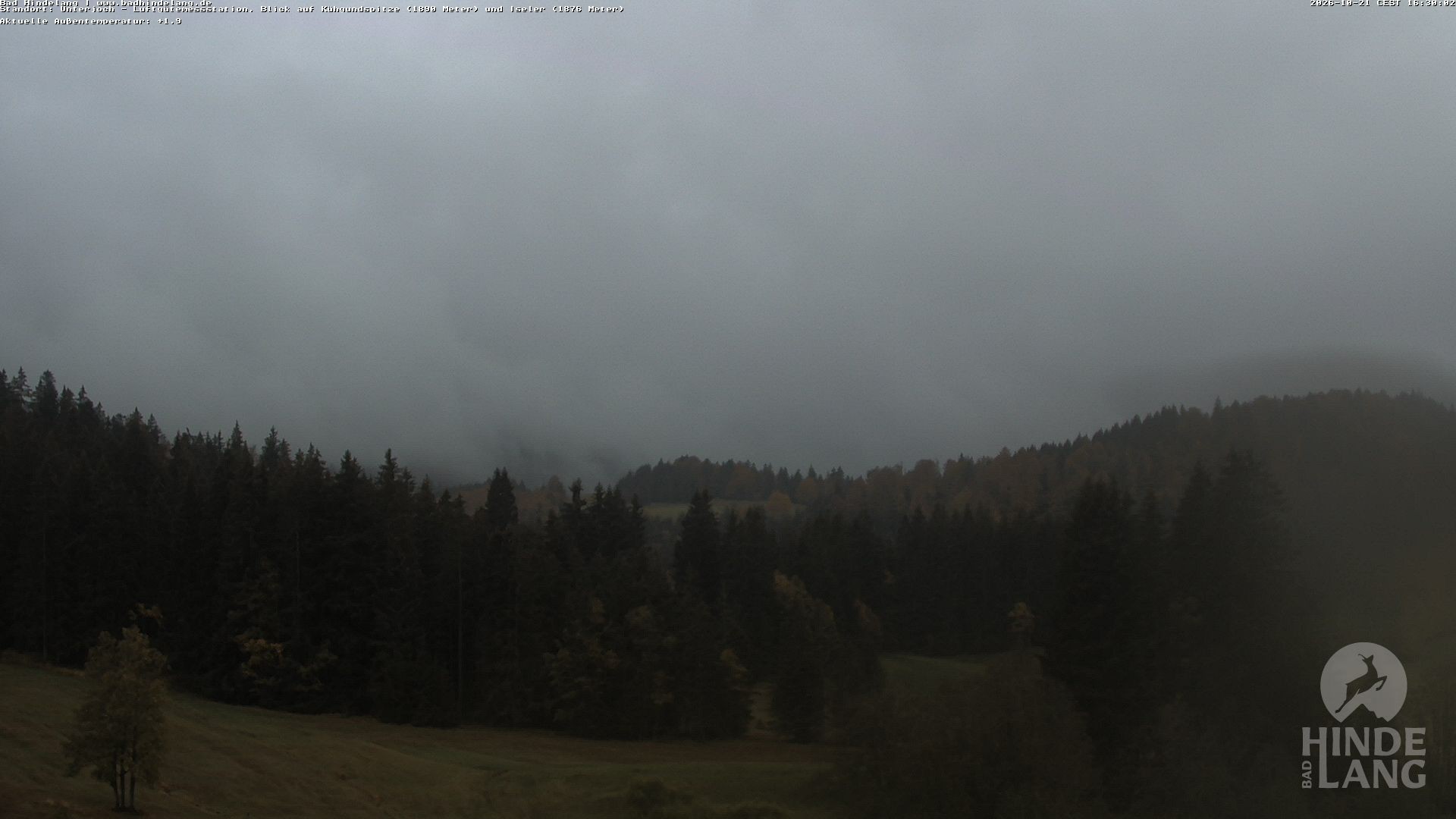 Archiv Foto Webcam Aussicht von der Region Unterjoch