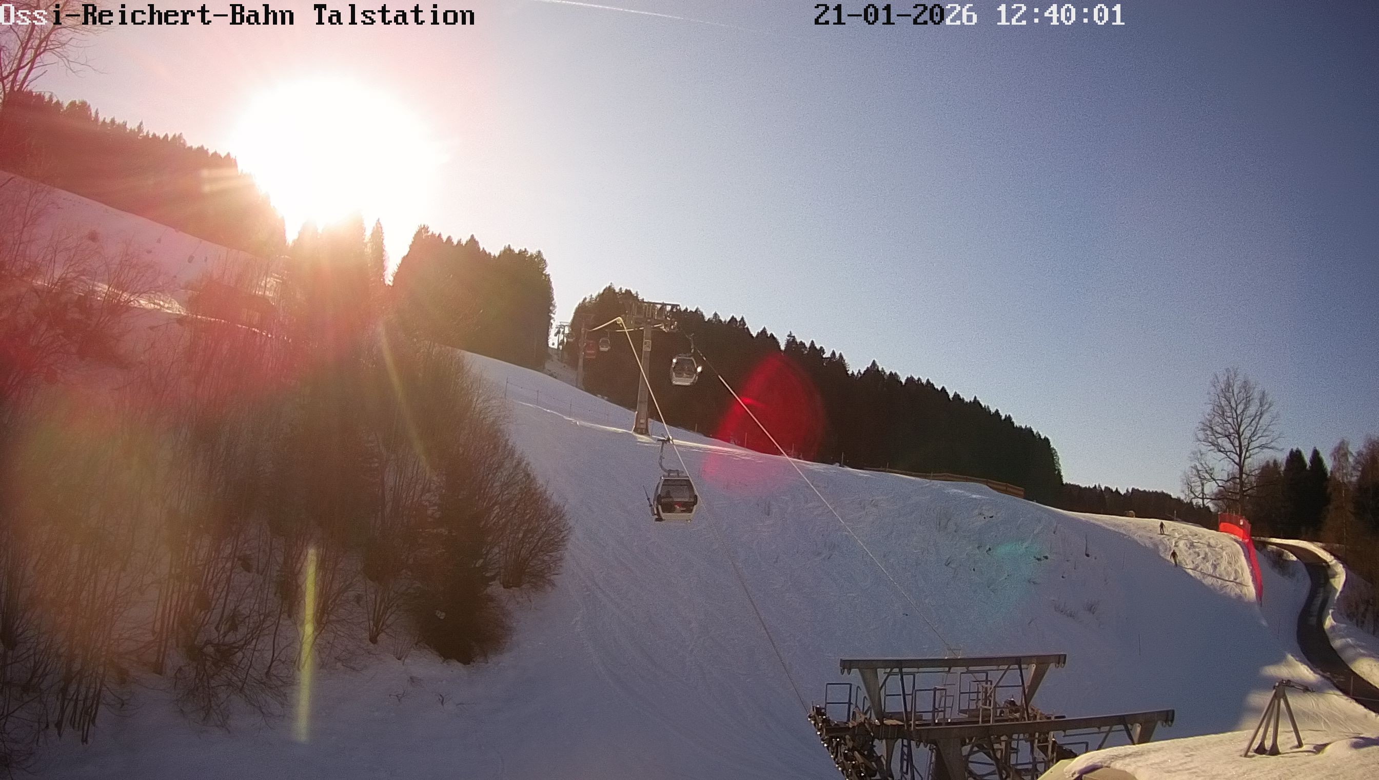 Archiv Foto Webcam Ossi-Reichert-Bahn, Gunzesried