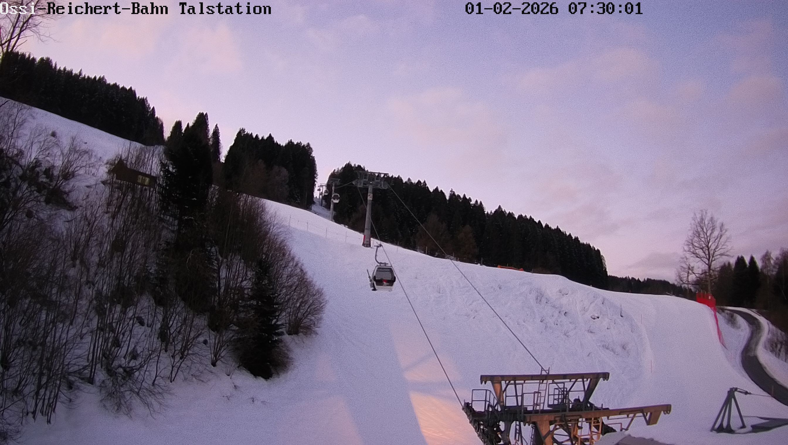 Archiv Foto Webcam Ossi-Reichert-Bahn, Gunzesried