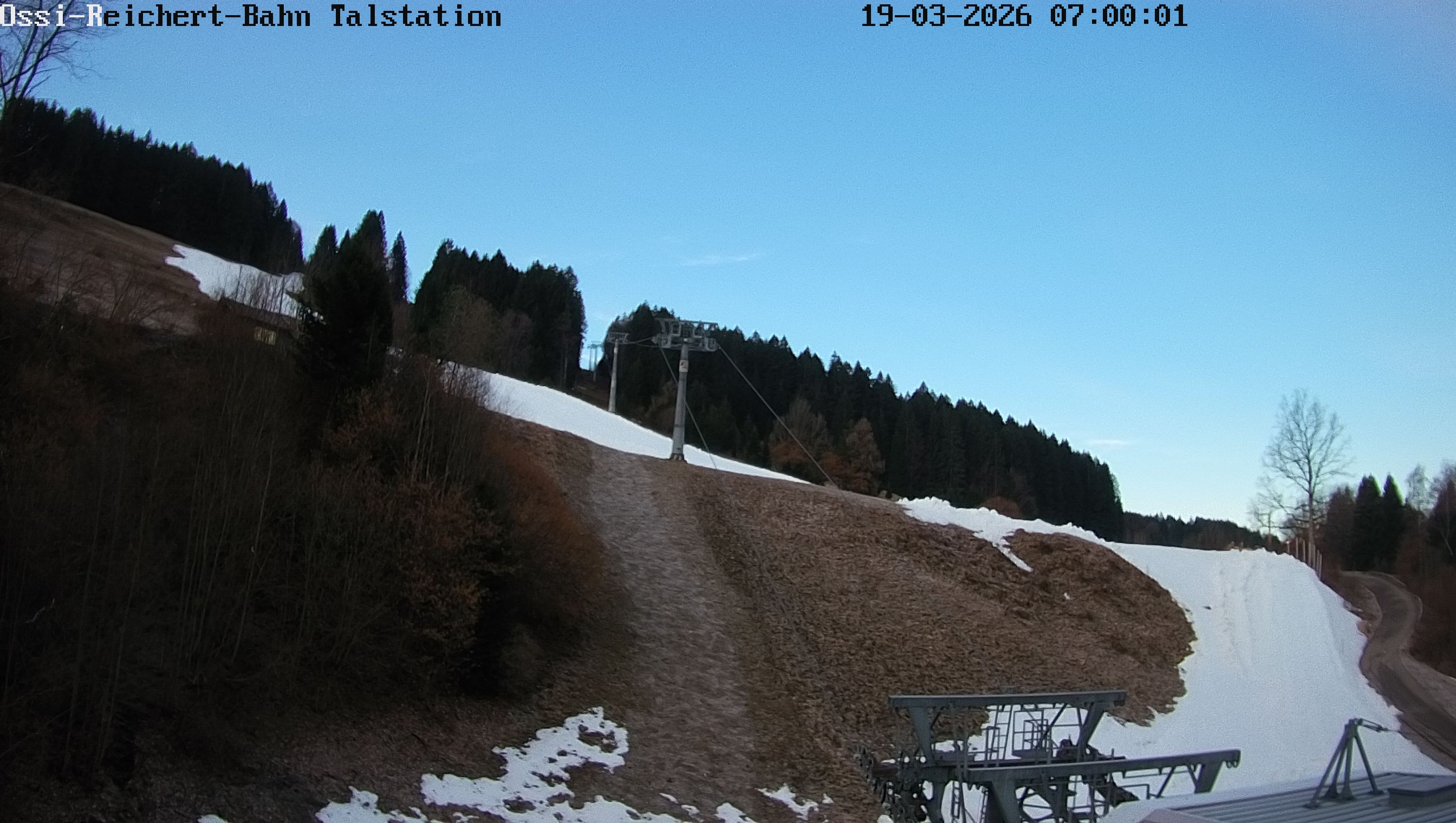 Archiv Foto Webcam Ossi-Reichert-Bahn, Gunzesried