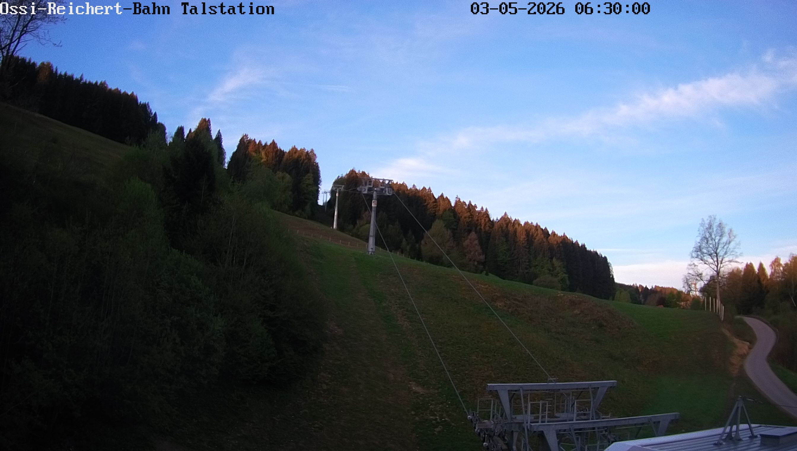 Archiv Foto Webcam Ossi-Reichert-Bahn, Gunzesried