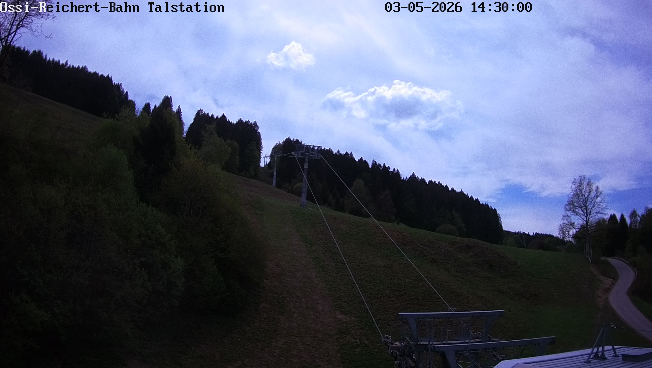 Archiv Foto Webcam Ossi-Reichert-Bahn, Gunzesried