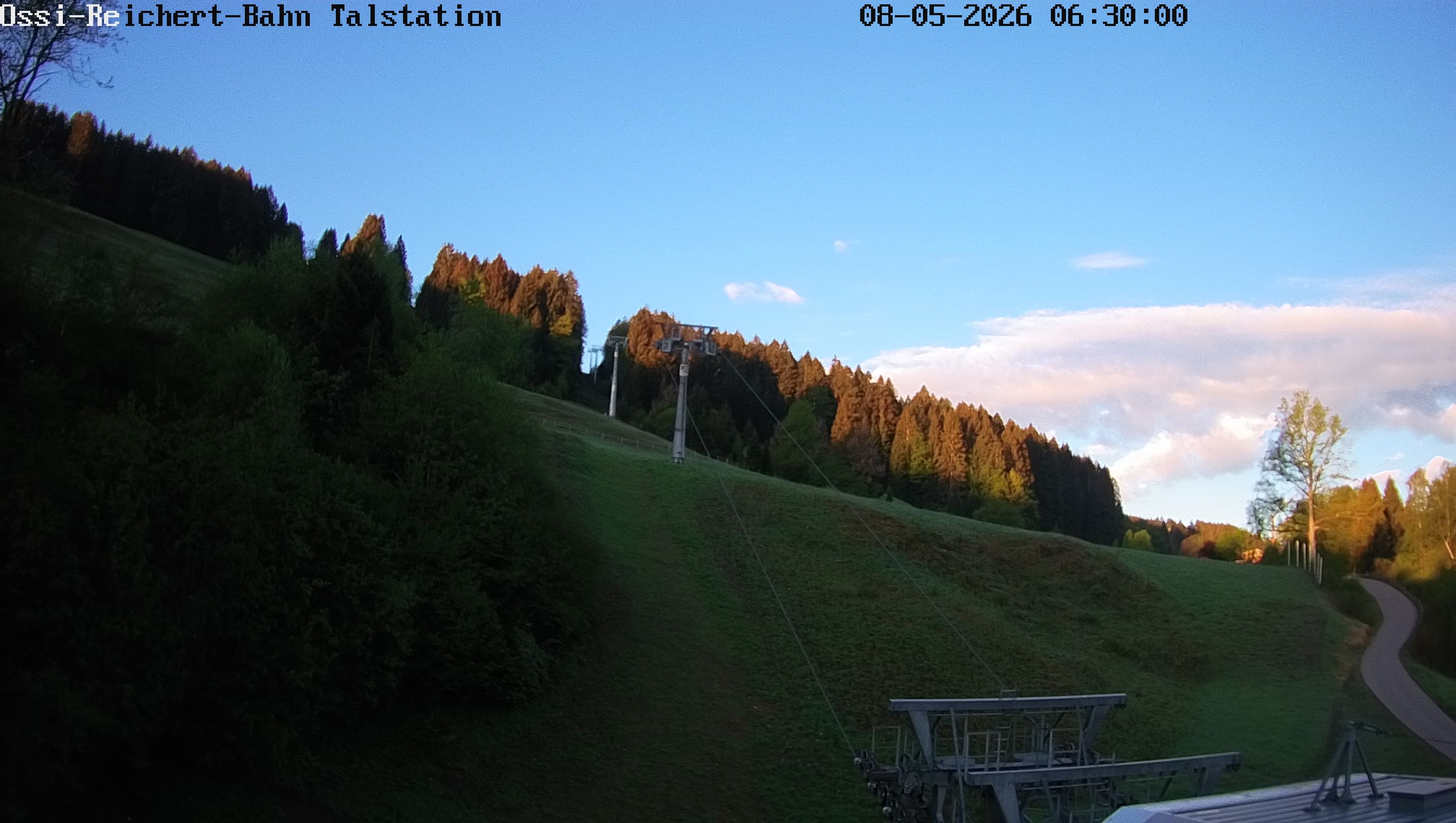 Archiv Foto Webcam Ossi-Reichert-Bahn, Gunzesried