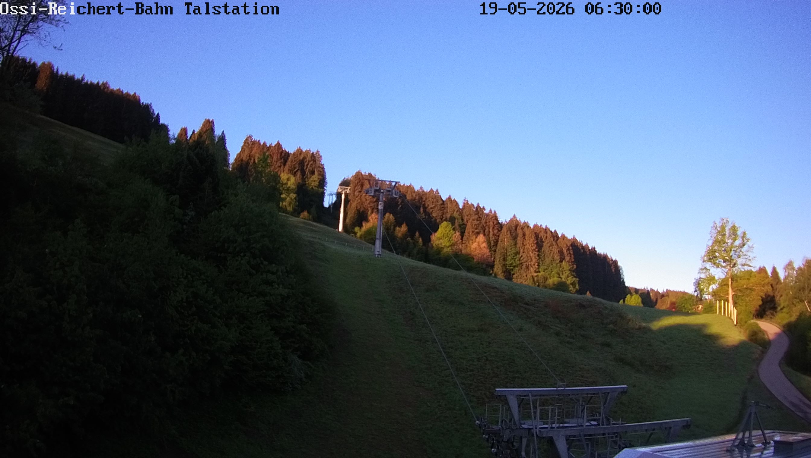 Archiv Foto Webcam Ossi-Reichert-Bahn, Gunzesried