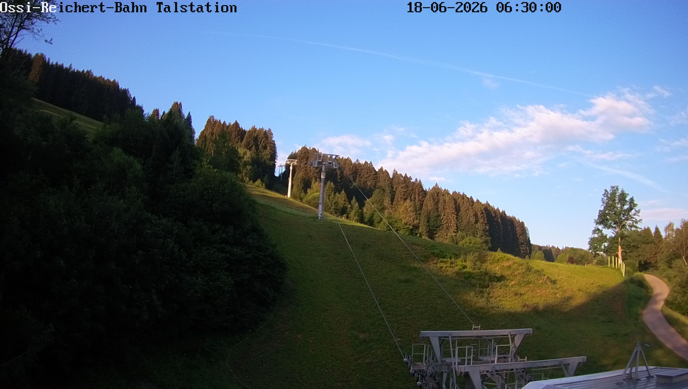 Archiv Foto Webcam Ossi-Reichert-Bahn, Gunzesried