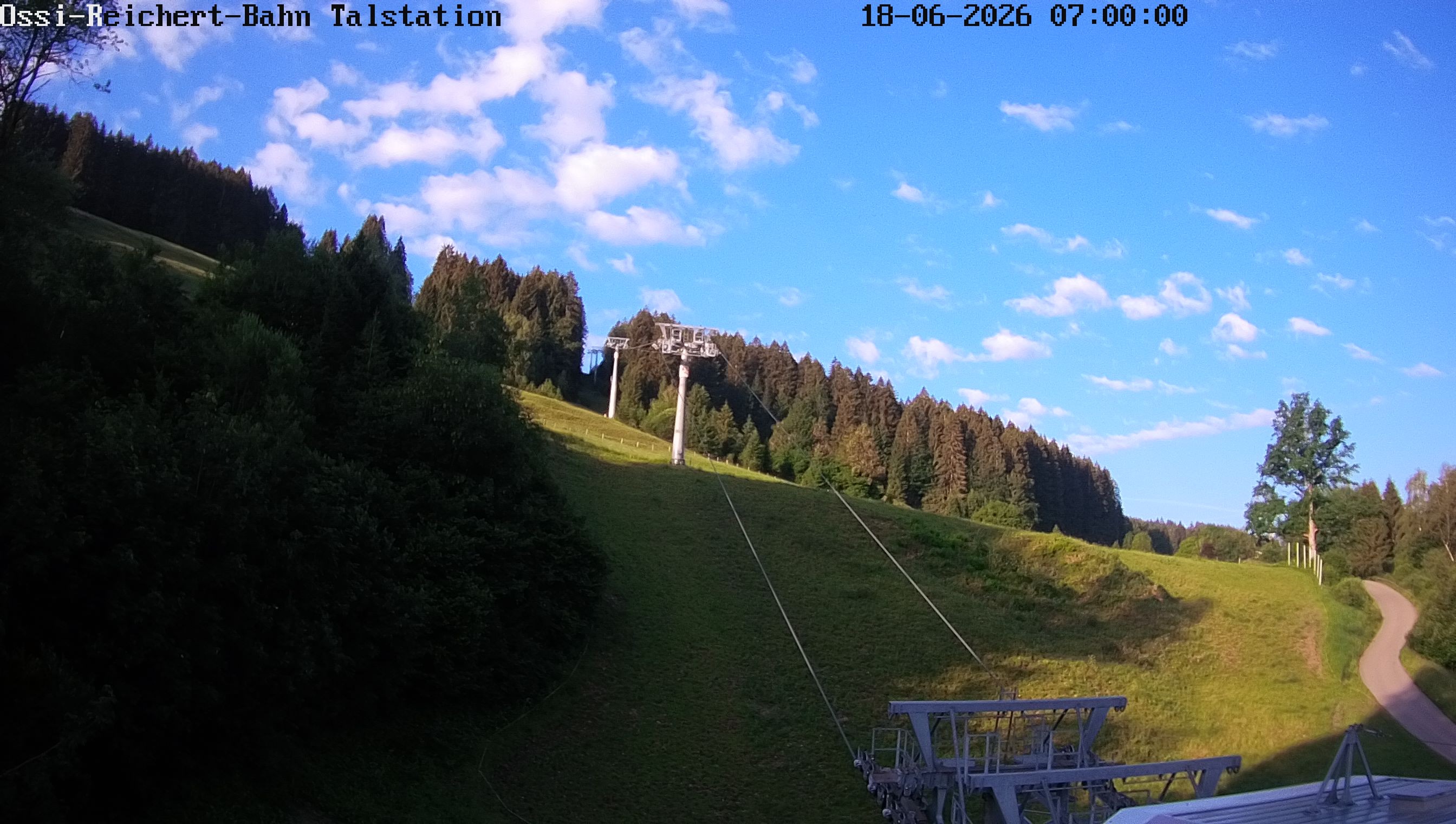 Archiv Foto Webcam Ossi-Reichert-Bahn, Gunzesried