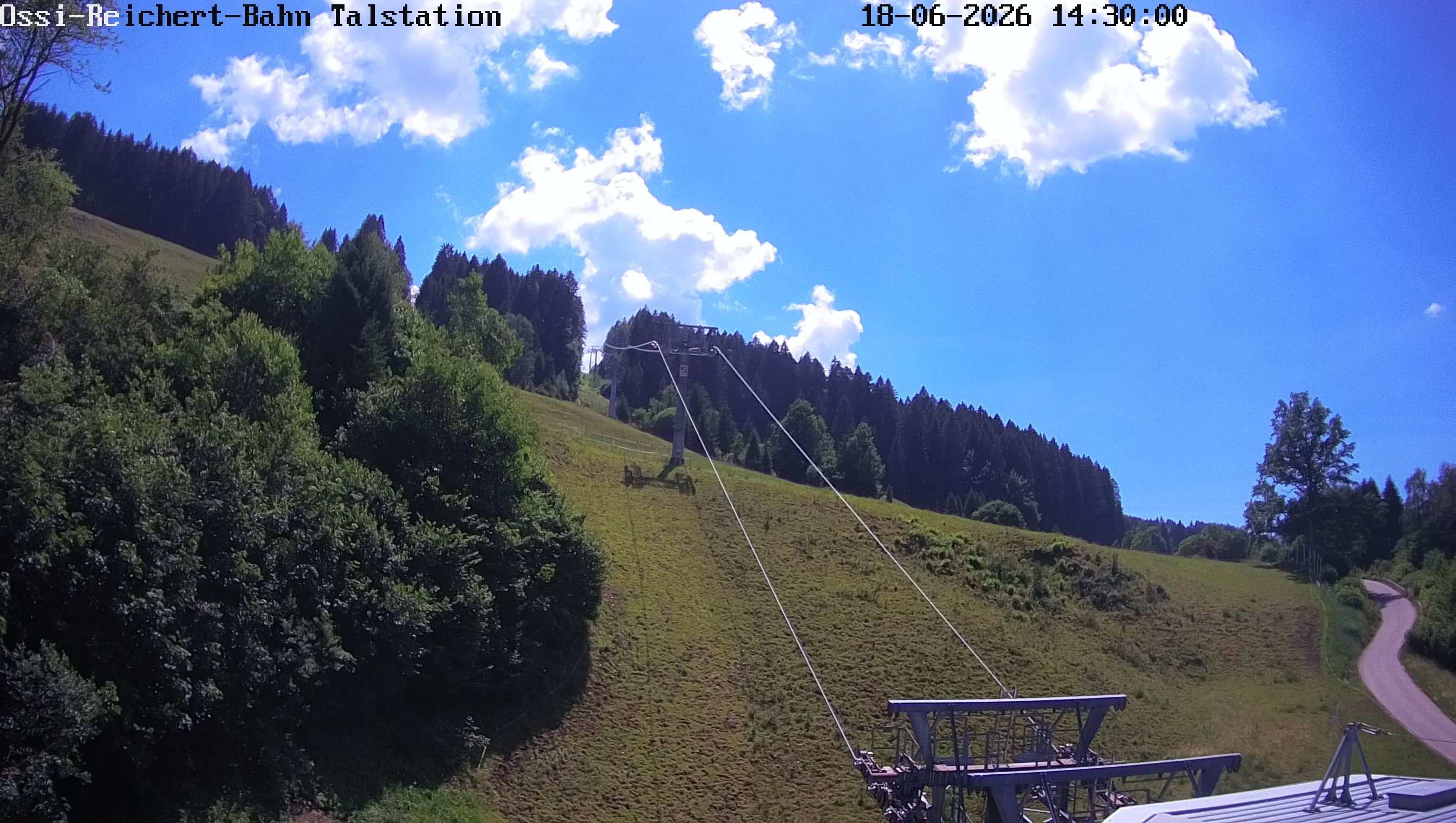 Archiv Foto Webcam Ossi-Reichert-Bahn, Gunzesried