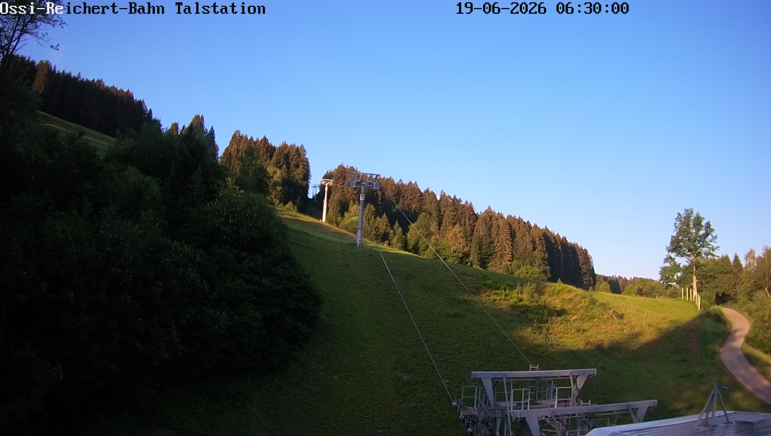 Archiv Foto Webcam Ossi-Reichert-Bahn, Gunzesried