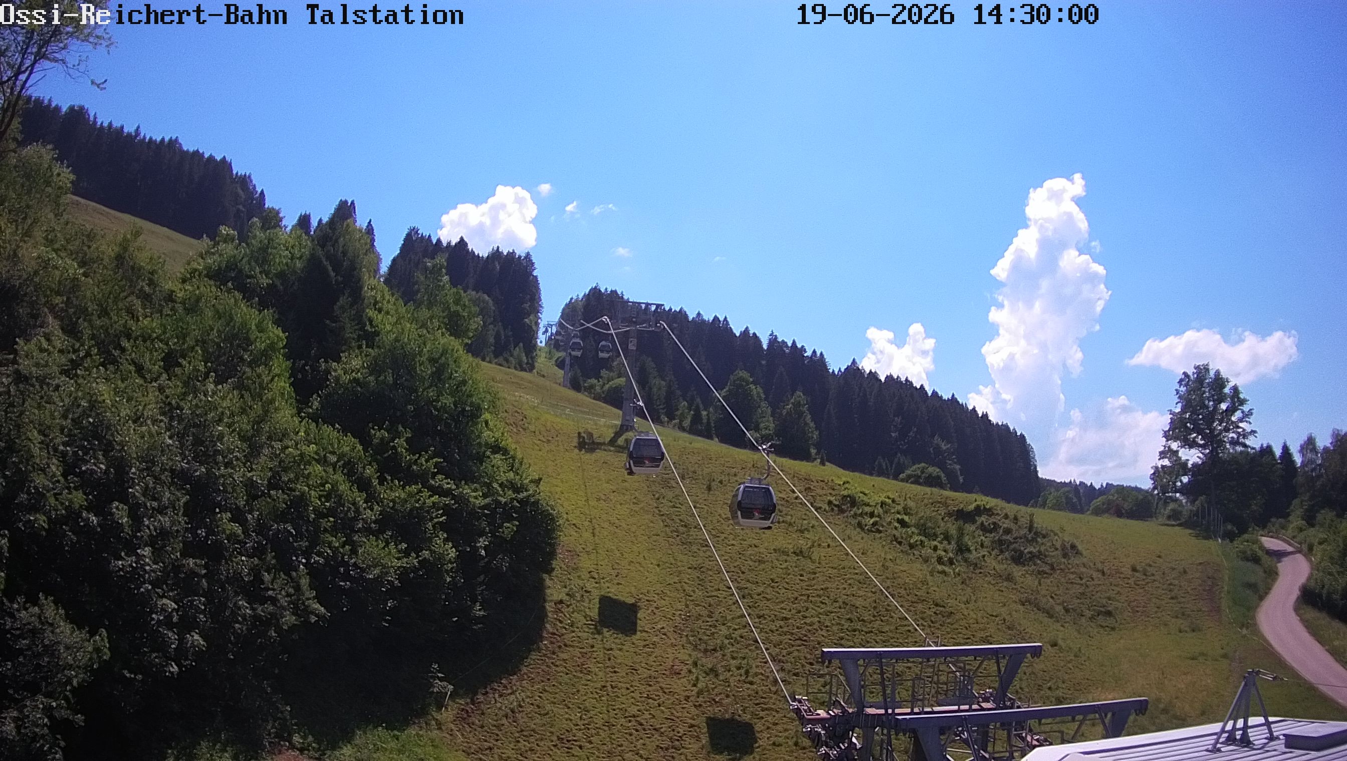 Archiv Foto Webcam Ossi-Reichert-Bahn, Gunzesried
