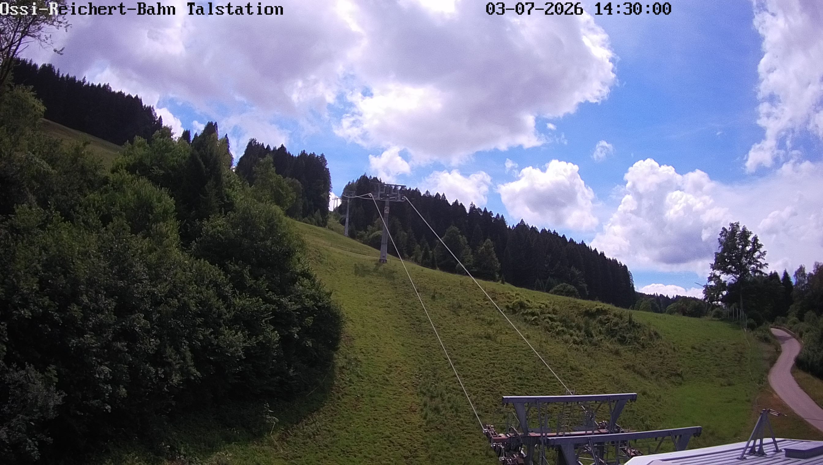 Archiv Foto Webcam Ossi-Reichert-Bahn, Gunzesried