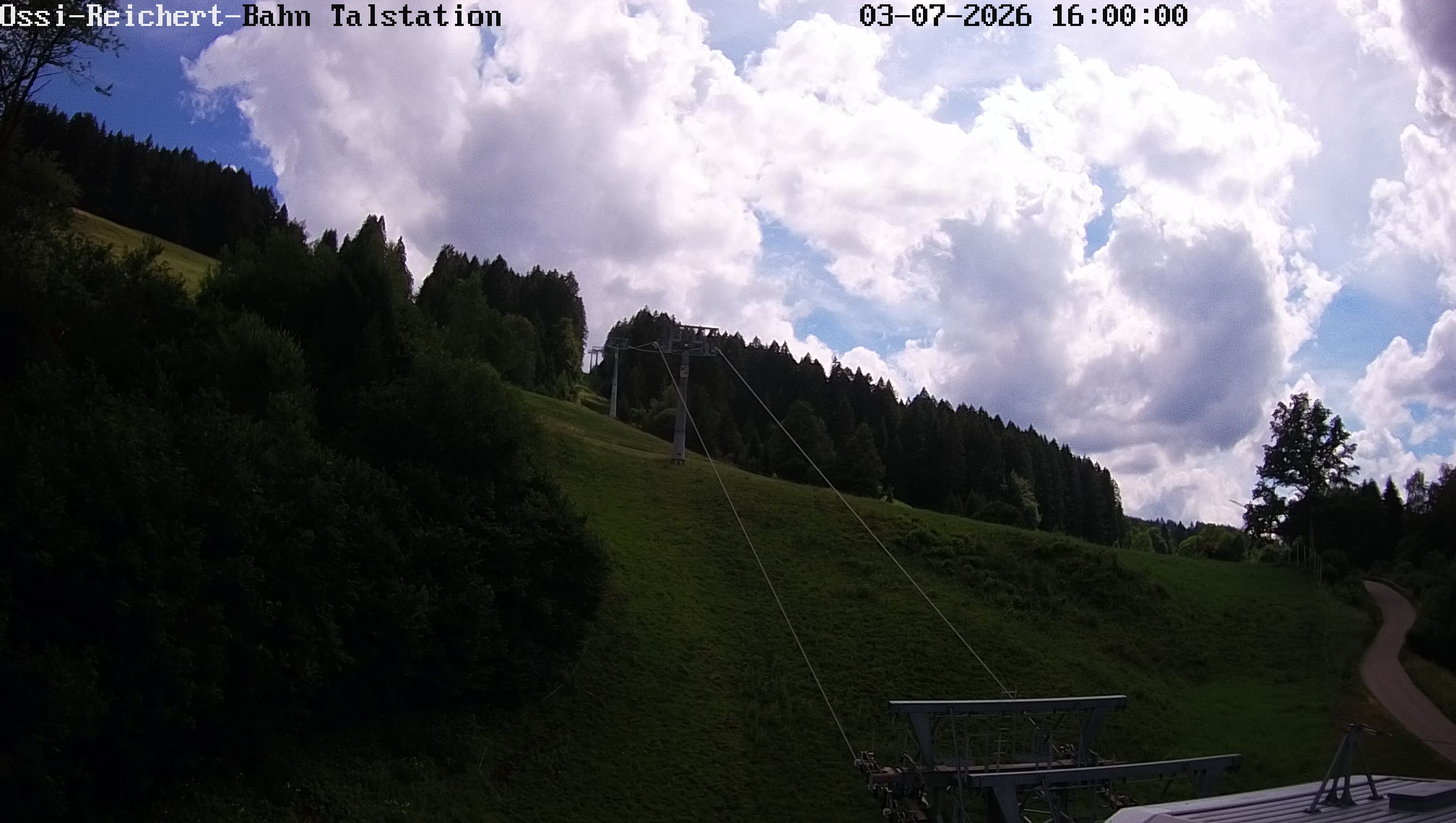Archiv Foto Webcam Ossi-Reichert-Bahn, Gunzesried