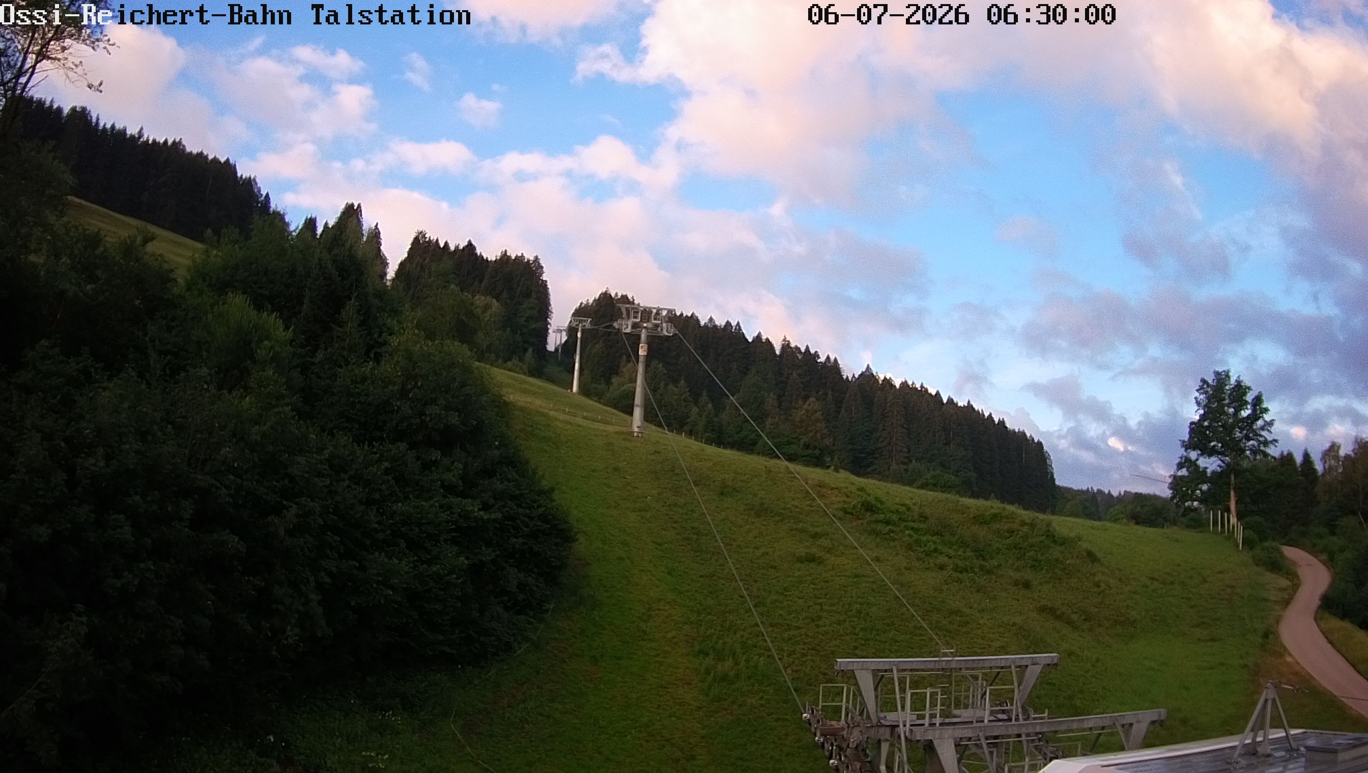 Archiv Foto Webcam Ossi-Reichert-Bahn, Gunzesried