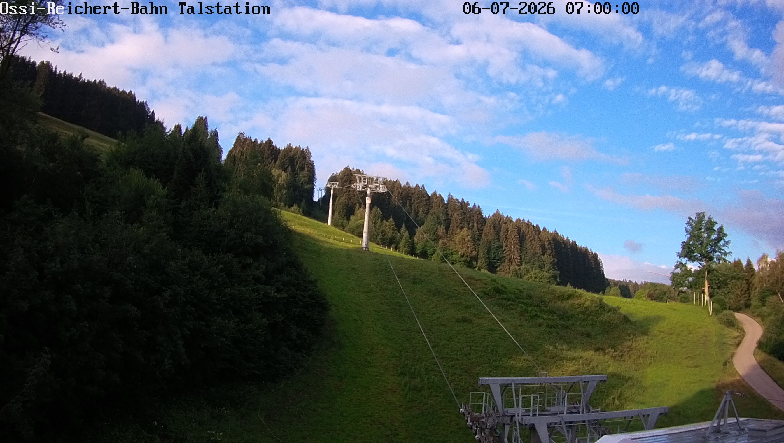 Archiv Foto Webcam Ossi-Reichert-Bahn, Gunzesried
