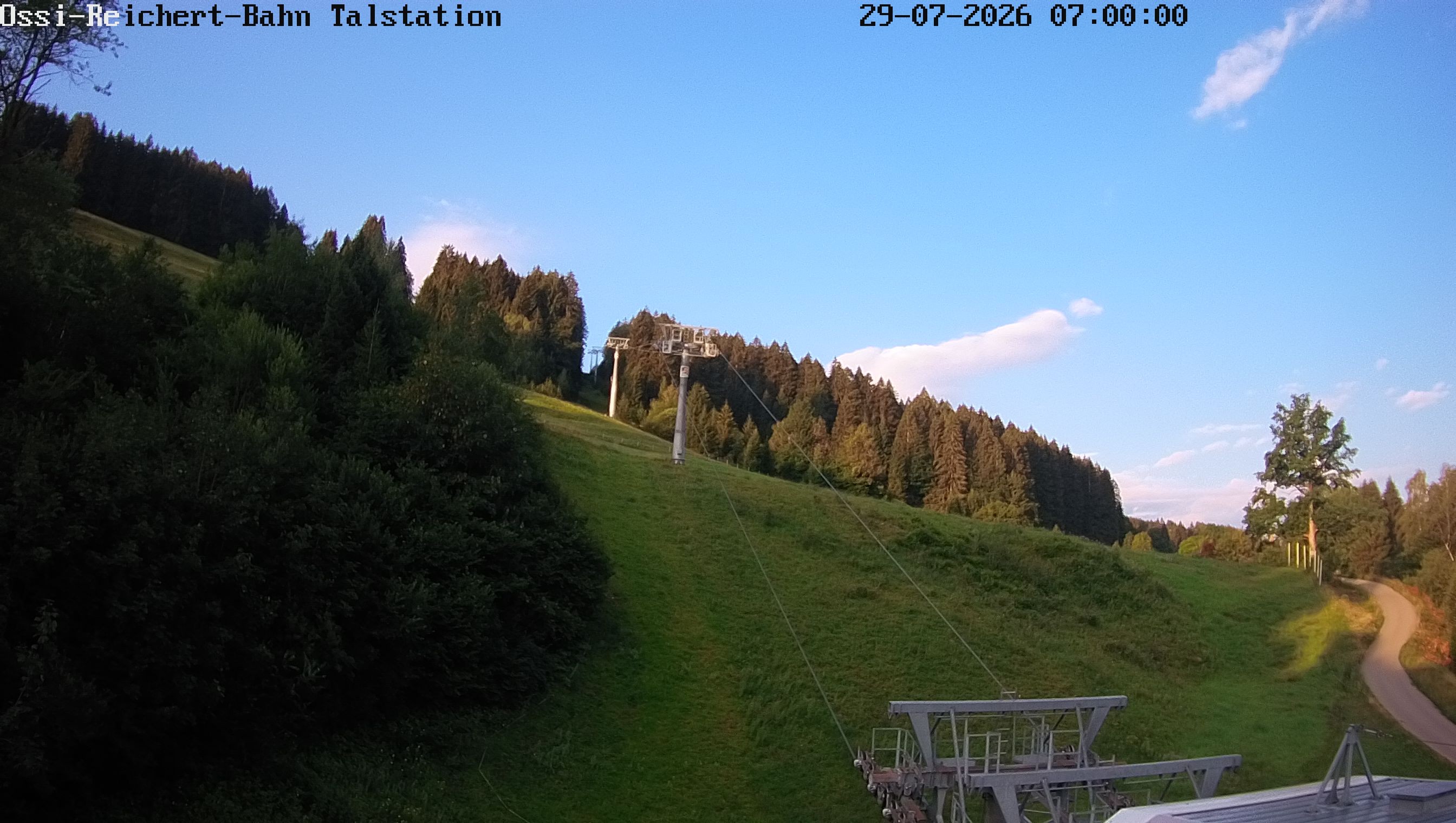 Archiv Foto Webcam Ossi-Reichert-Bahn, Gunzesried