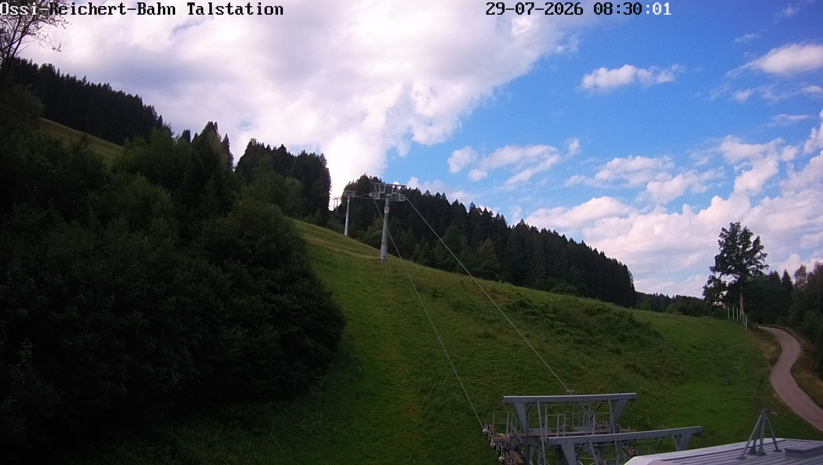 Archiv Foto Webcam Ossi-Reichert-Bahn, Gunzesried