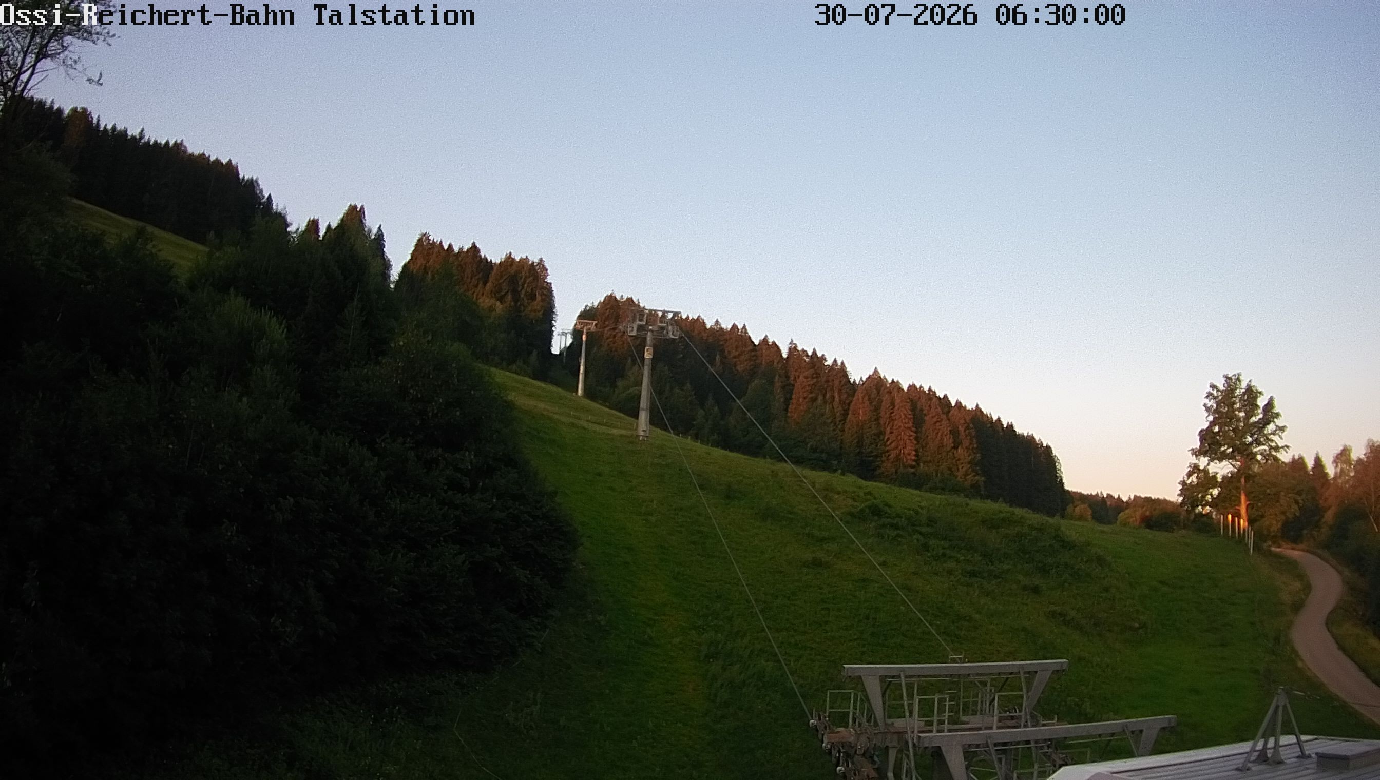 Archiv Foto Webcam Ossi-Reichert-Bahn, Gunzesried