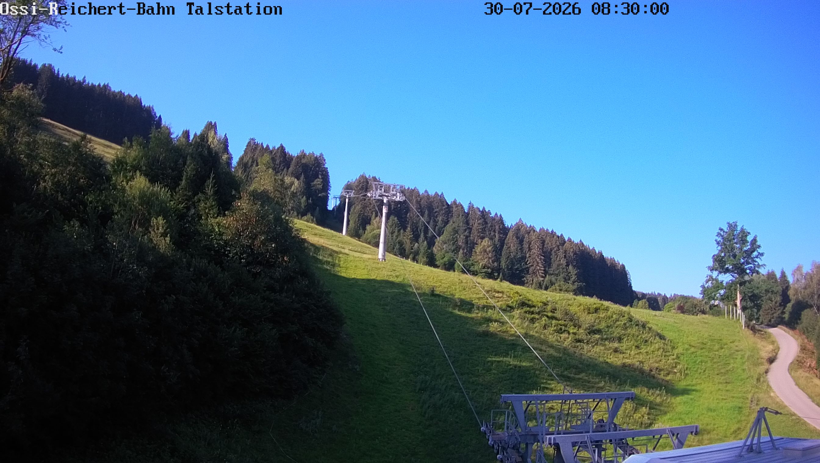 Archiv Foto Webcam Ossi-Reichert-Bahn, Gunzesried