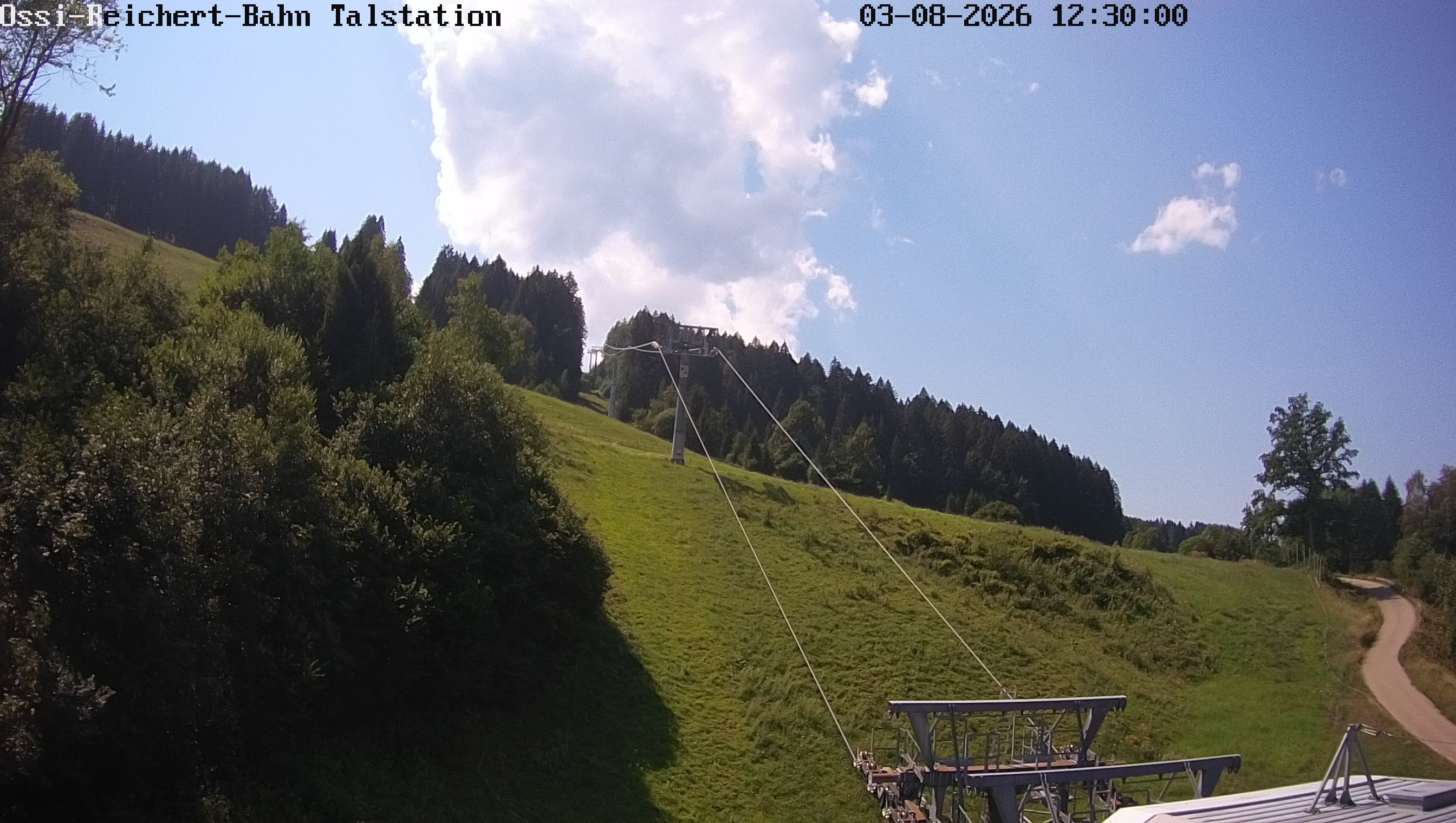 Archiv Foto Webcam Ossi-Reichert-Bahn, Gunzesried