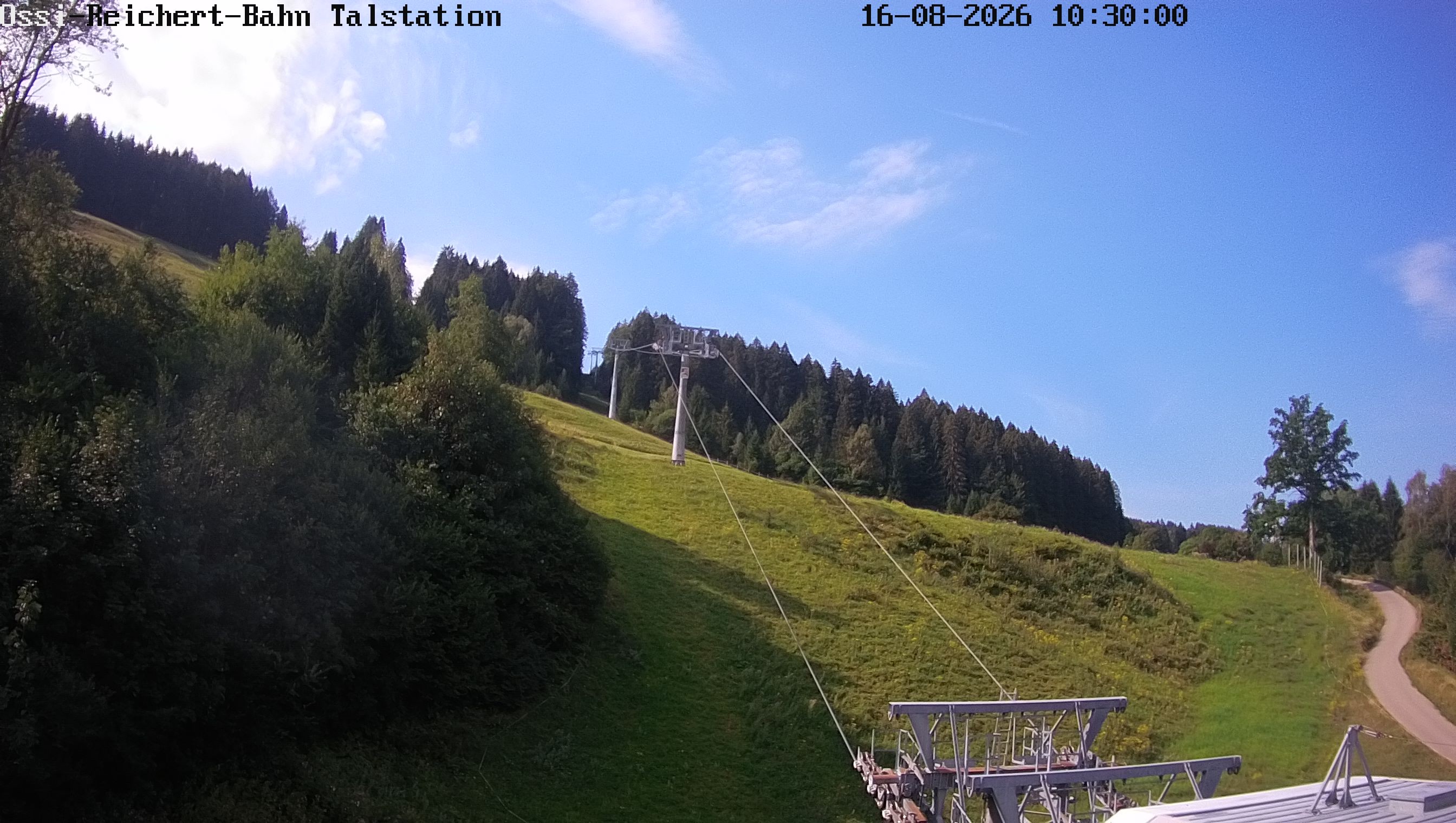 Archiv Foto Webcam Ossi-Reichert-Bahn, Gunzesried