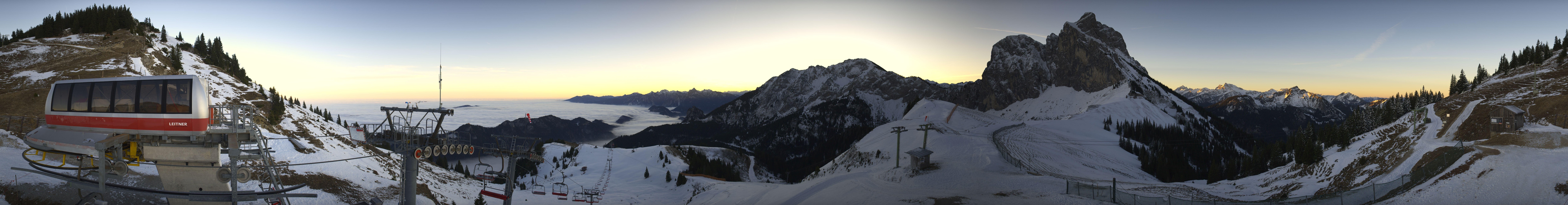 Archiv Foto Webcam Bergstation der Breitenbergbahn