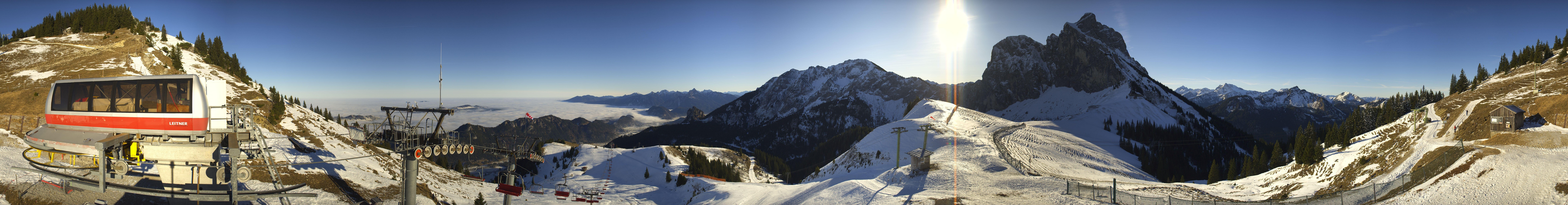 Archiv Foto Webcam Bergstation der Breitenbergbahn