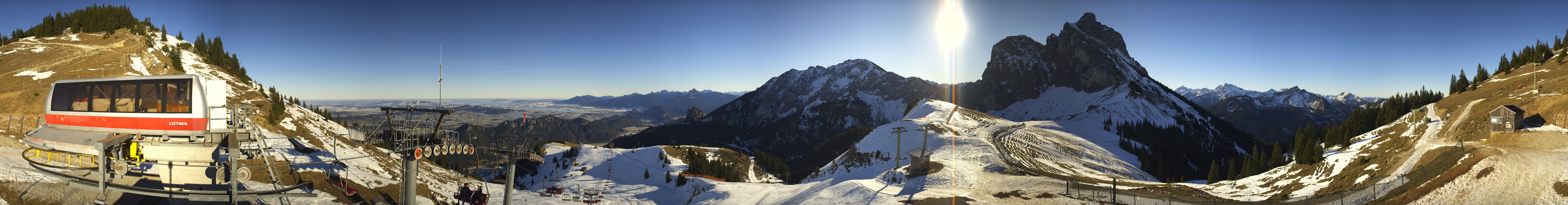 Archiv Foto Webcam Bergstation der Breitenbergbahn