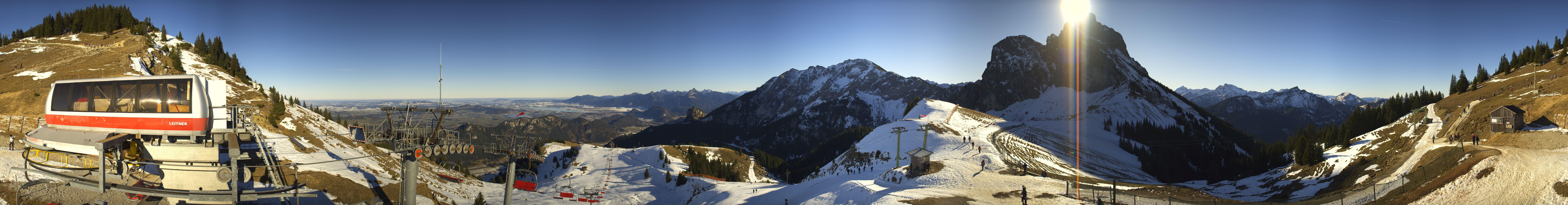Archiv Foto Webcam Bergstation der Breitenbergbahn
