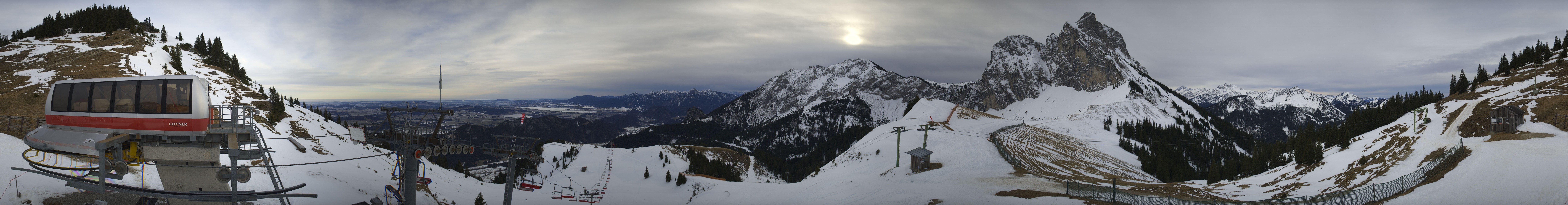 Archiv Foto Webcam Bergstation der Breitenbergbahn