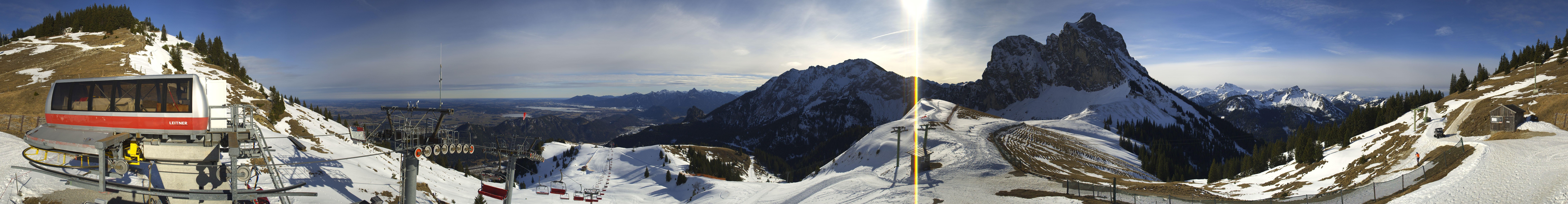 Archiv Foto Webcam Bergstation der Breitenbergbahn