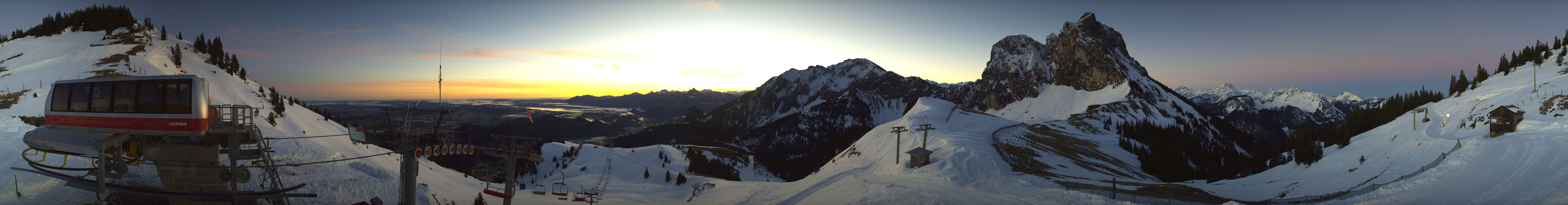 Archiv Foto Webcam Bergstation der Breitenbergbahn