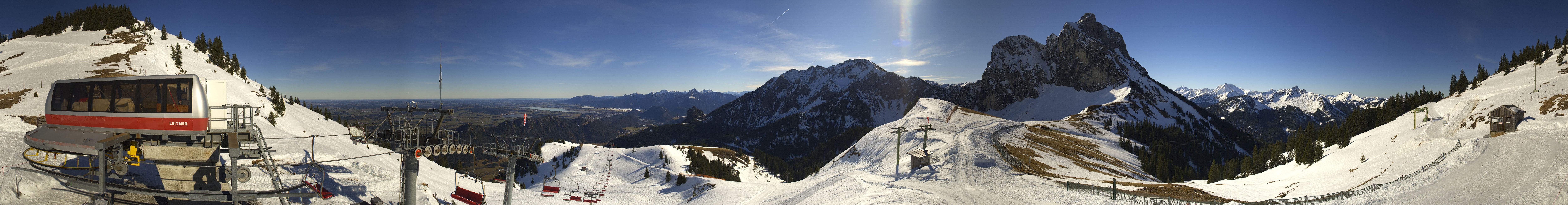 Archiv Foto Webcam Bergstation der Breitenbergbahn