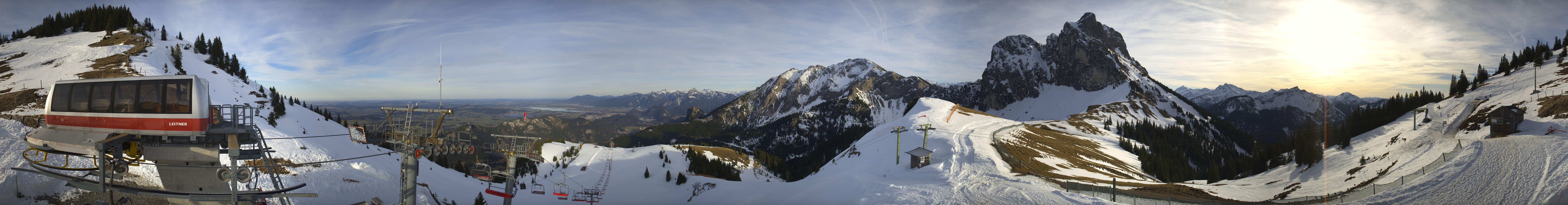 Archiv Foto Webcam Bergstation der Breitenbergbahn