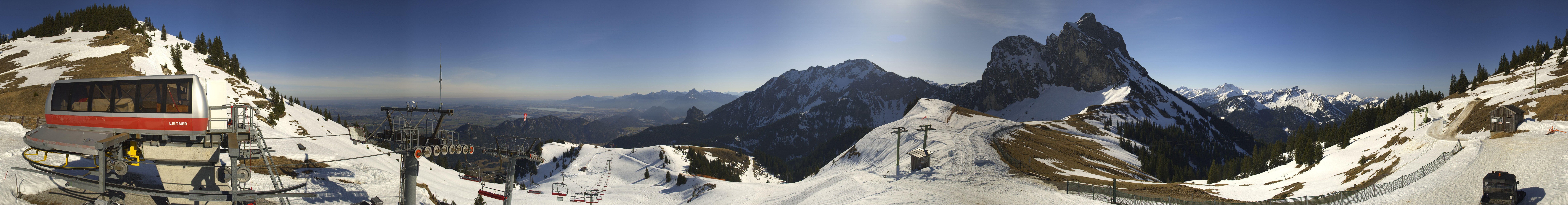 Archived image Webcam Pfronten Top Station Breitenberg
