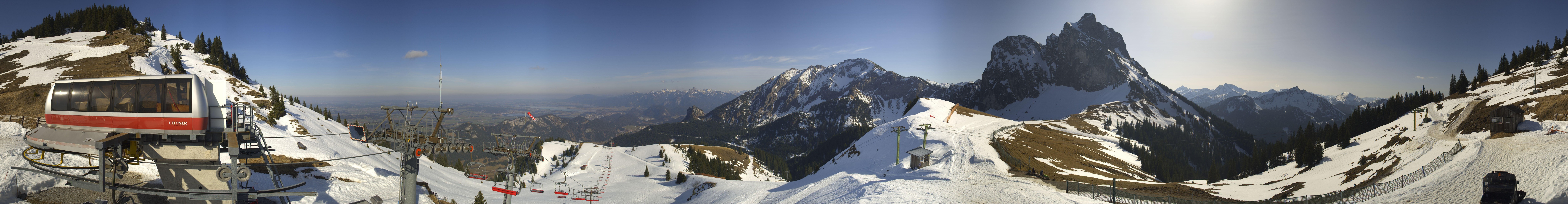 Archiv Foto Webcam Bergstation der Breitenbergbahn