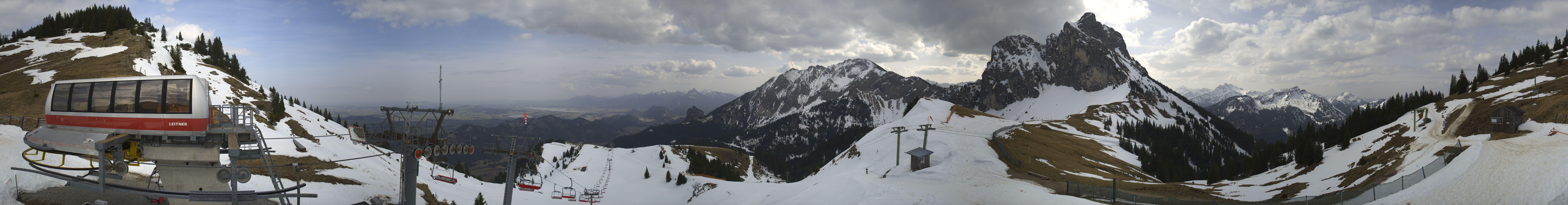 Archiv Foto Webcam Bergstation der Breitenbergbahn