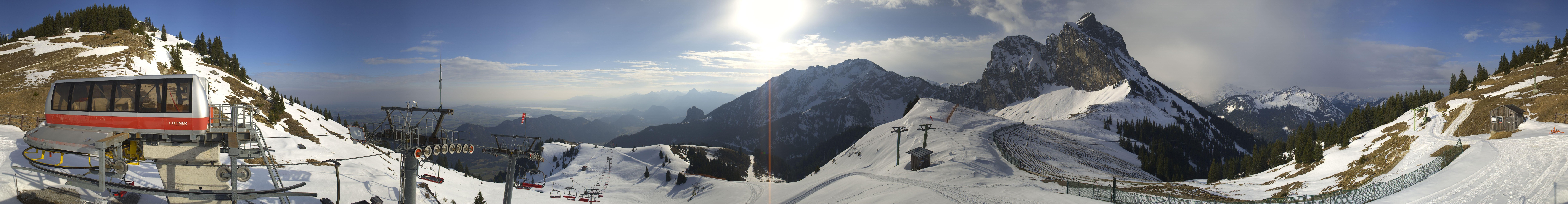 Archiv Foto Webcam Bergstation der Breitenbergbahn