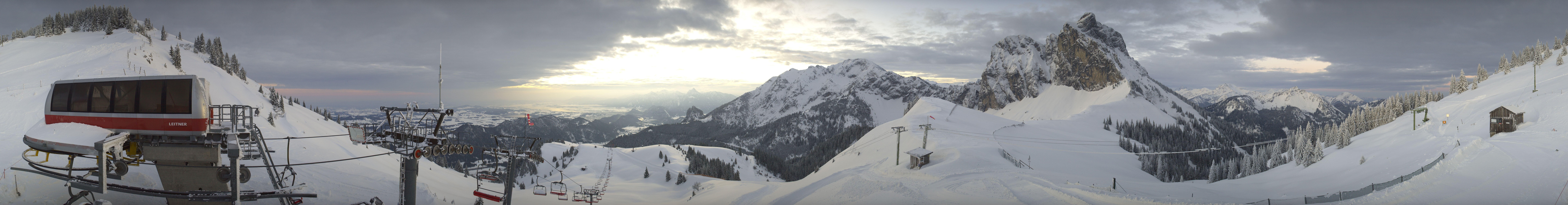 Archived image Webcam Pfronten Top Station Breitenberg