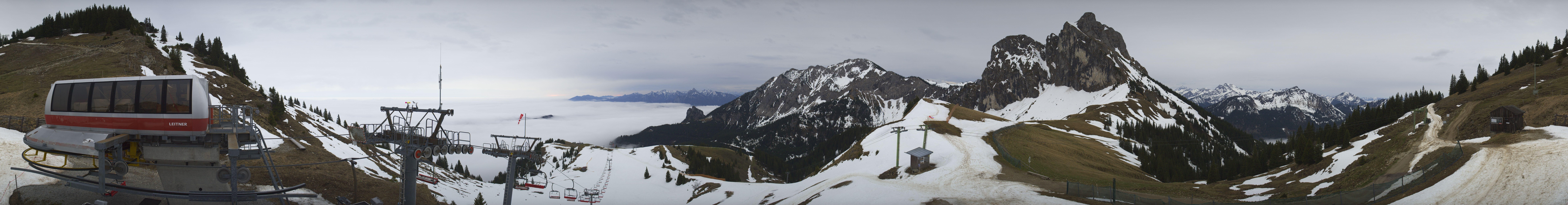 Archiv Foto Webcam Bergstation der Breitenbergbahn