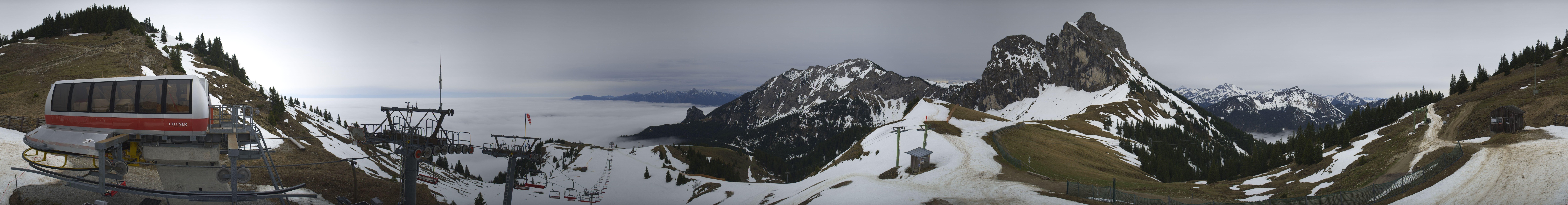 Archiv Foto Webcam Bergstation der Breitenbergbahn
