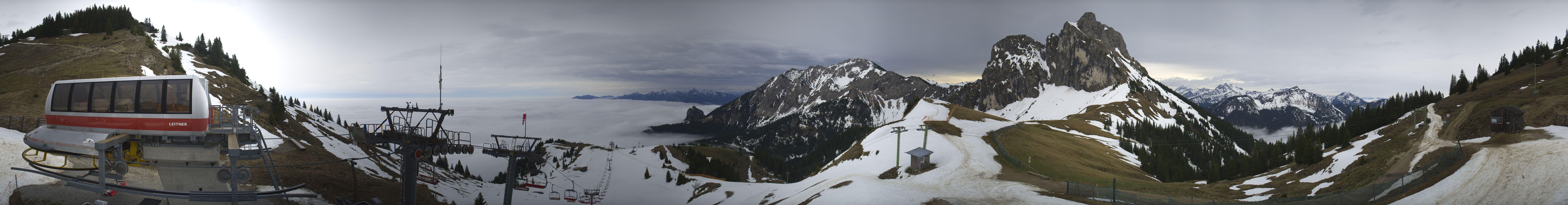 Archiv Foto Webcam Bergstation der Breitenbergbahn