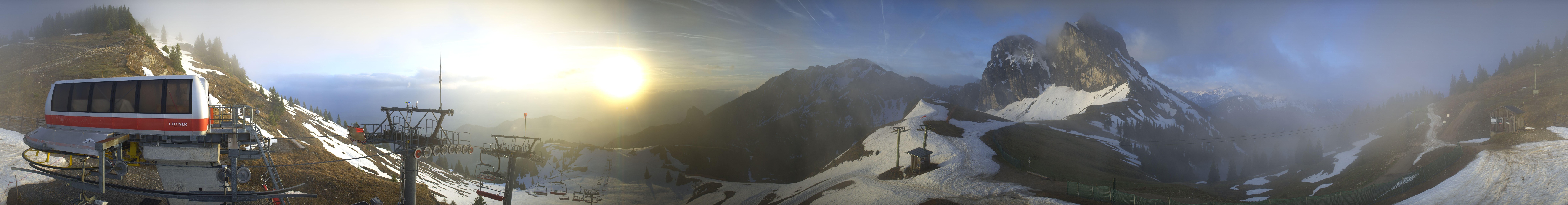Archiv Foto Webcam Bergstation der Breitenbergbahn