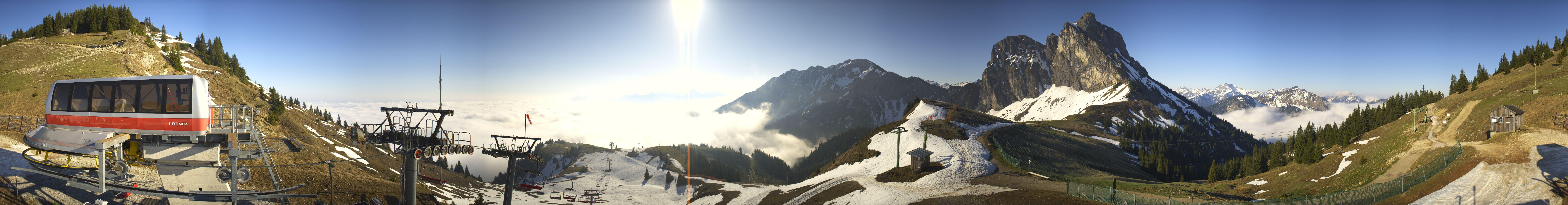 Archived image Webcam Pfronten Top Station Breitenberg