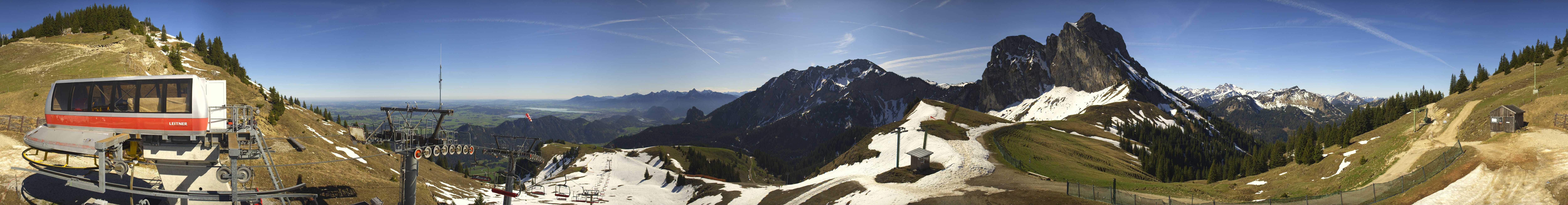 Archived image Webcam Pfronten Top Station Breitenberg