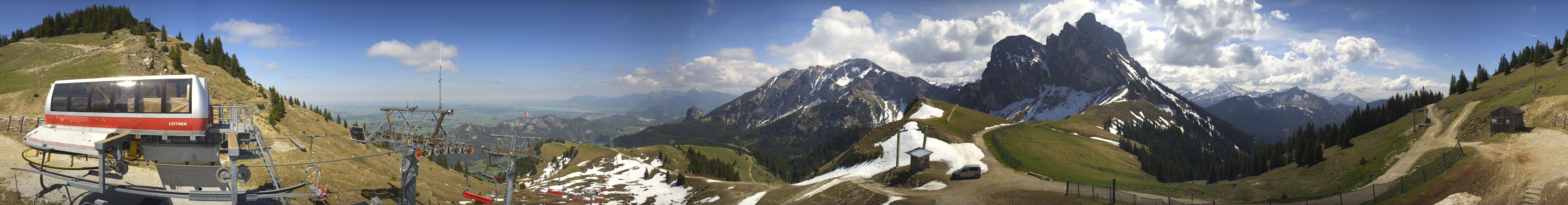Archived image Webcam Pfronten Top Station Breitenberg