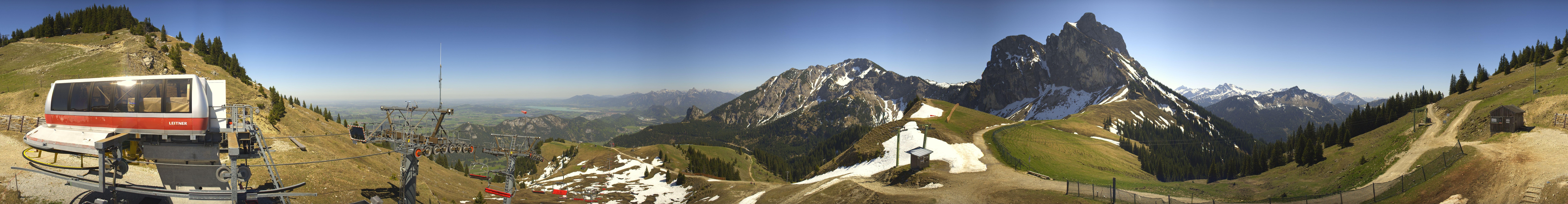 Archiv Foto Webcam Bergstation der Breitenbergbahn