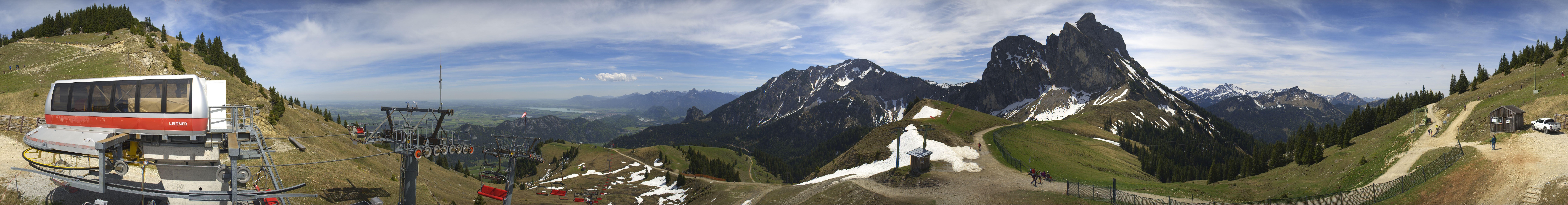 Archived image Webcam Pfronten Top Station Breitenberg