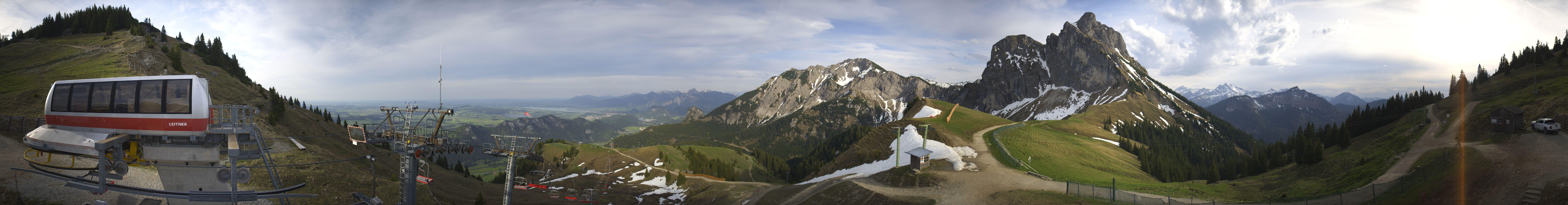 Archived image Webcam Pfronten Top Station Breitenberg
