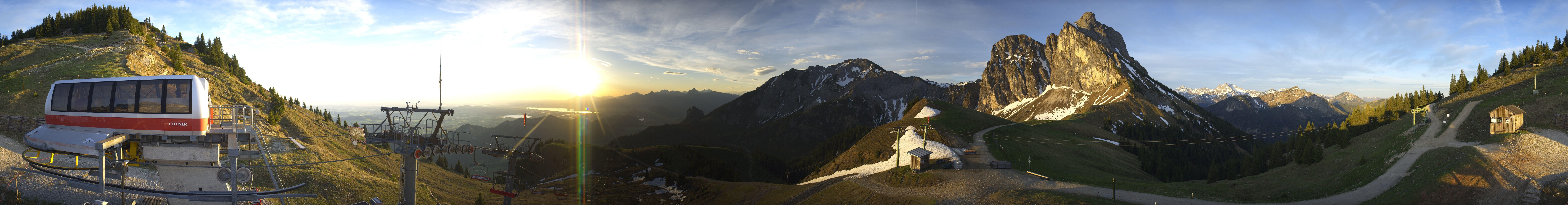 Archiv Foto Webcam Bergstation der Breitenbergbahn